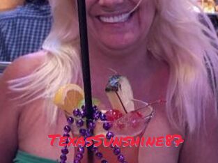TexasSunshine87